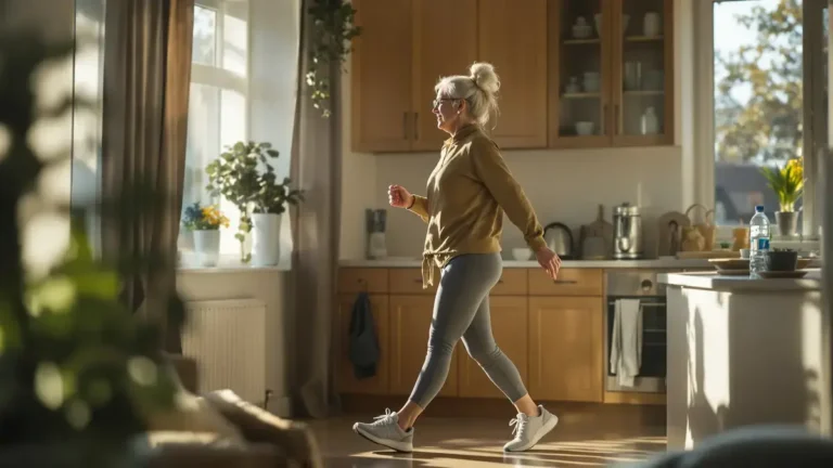 Po šedesátce je aktivní chůze ideální domácí pohybovou aktivitou na podporu hubnutí