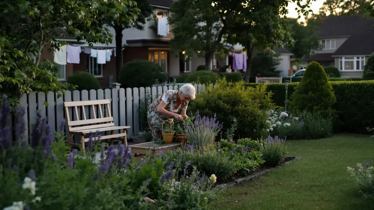 Odborníci jsou zajedno: boj babičky za svou léčivou zahradu proti neviditelným pravidlům může narušit harmonii poklidných čtvrtí