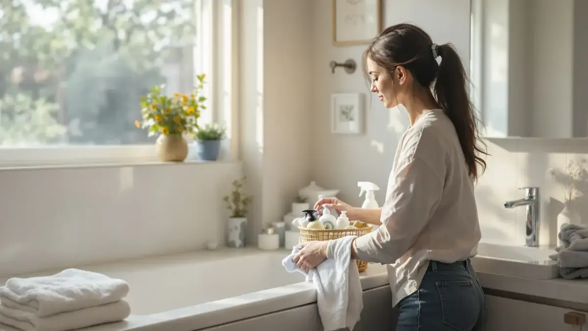 Tento nedělní zvyk umožňuje udržet vaši koupelnu čistou celý týden s minimálním úsilím