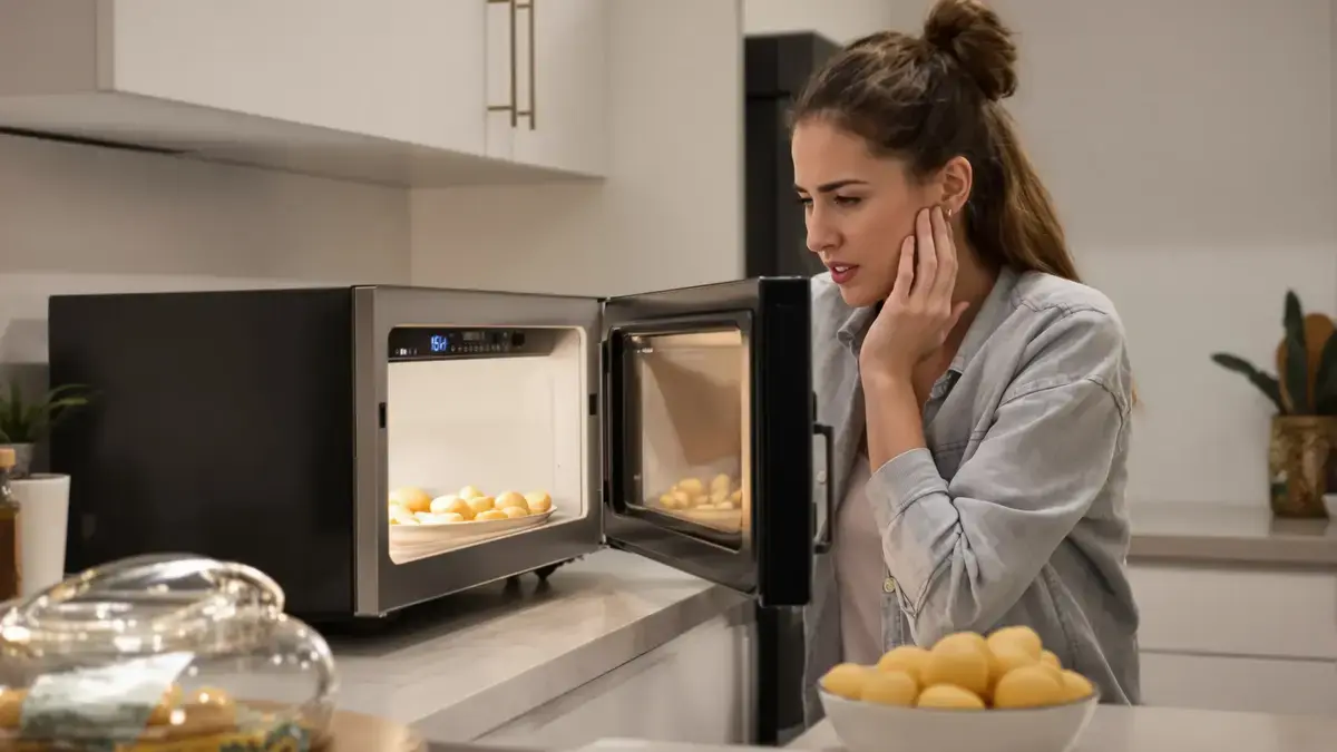 Odborníci varují ohřívání brambor v mikrovlnné troubě není bez rizika může způsobovat trávicí potíže a snižovat jejich nutriční hodnotu