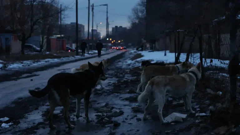 Odborníci pozorují znepokojivý jev: opuštění psi na Ukrajině si osvojují přežitkové chování, což narušuje jejich sociabilitu a zdraví