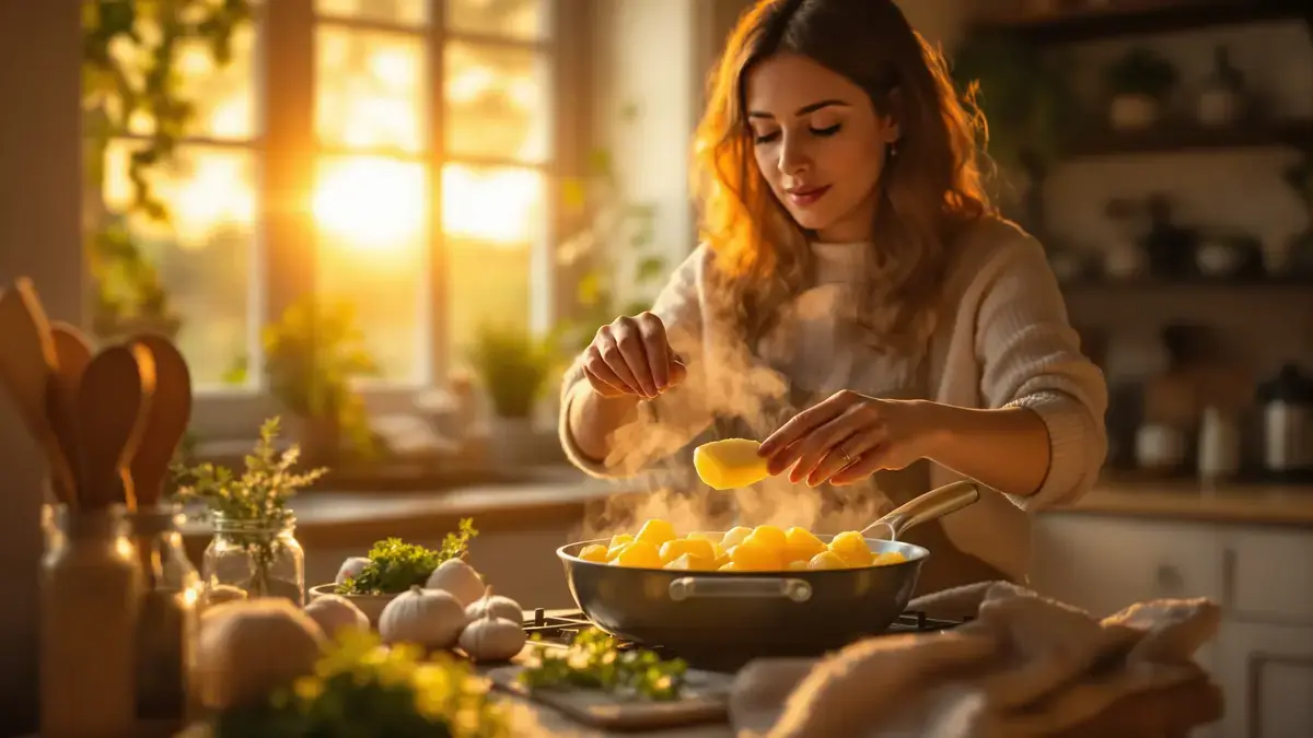 Přidejte to k bramborám během vaření, aby byly ještě chutnější a lahodně jemné