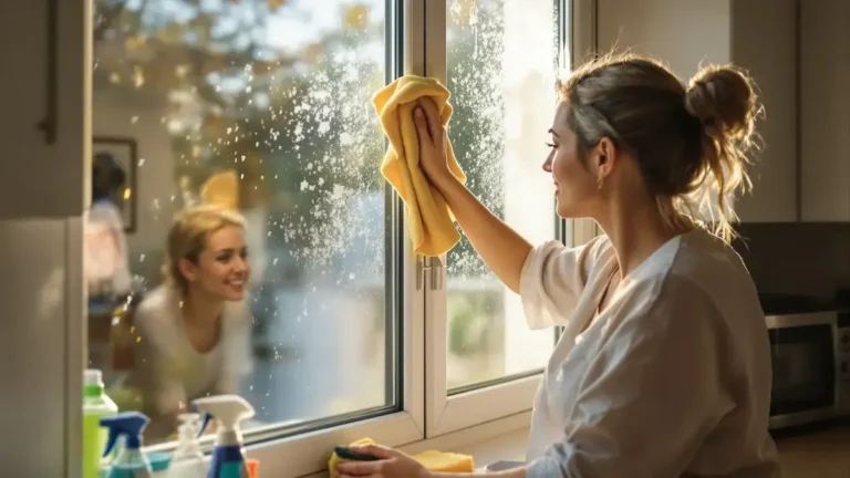 Tato běžná chyba při mytí oken zhoršuje jejich špínu a často se na ni zapomíná