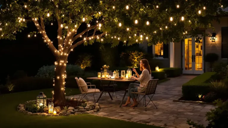 Bez elektrikáře a bez stavebních prací vytvořte vysněnou venkovní atmosféru za 20 minut