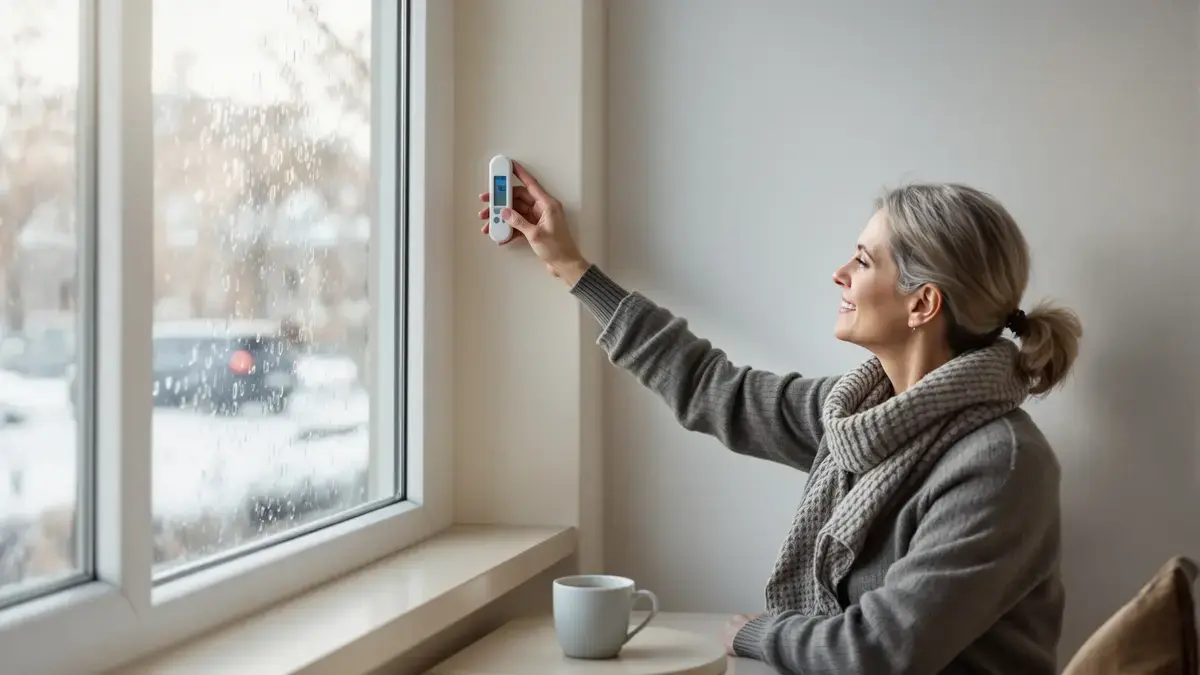 Pro zdravé prostředí udržujte minimální vnitřní teplotu, abyste předešli vlhkosti a plísním